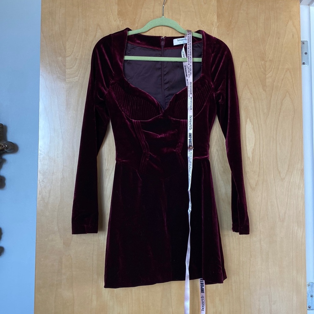 House of CB Veronica Velvet Dress